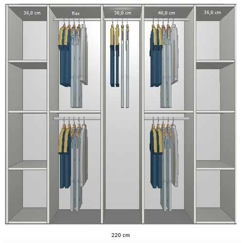 Inventar Fra Bredde 200 Cm Til 220 Cm Model