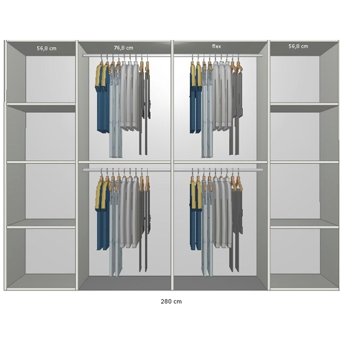 Inventar Fra Bredde 260 Cm Til 280 Cm Model