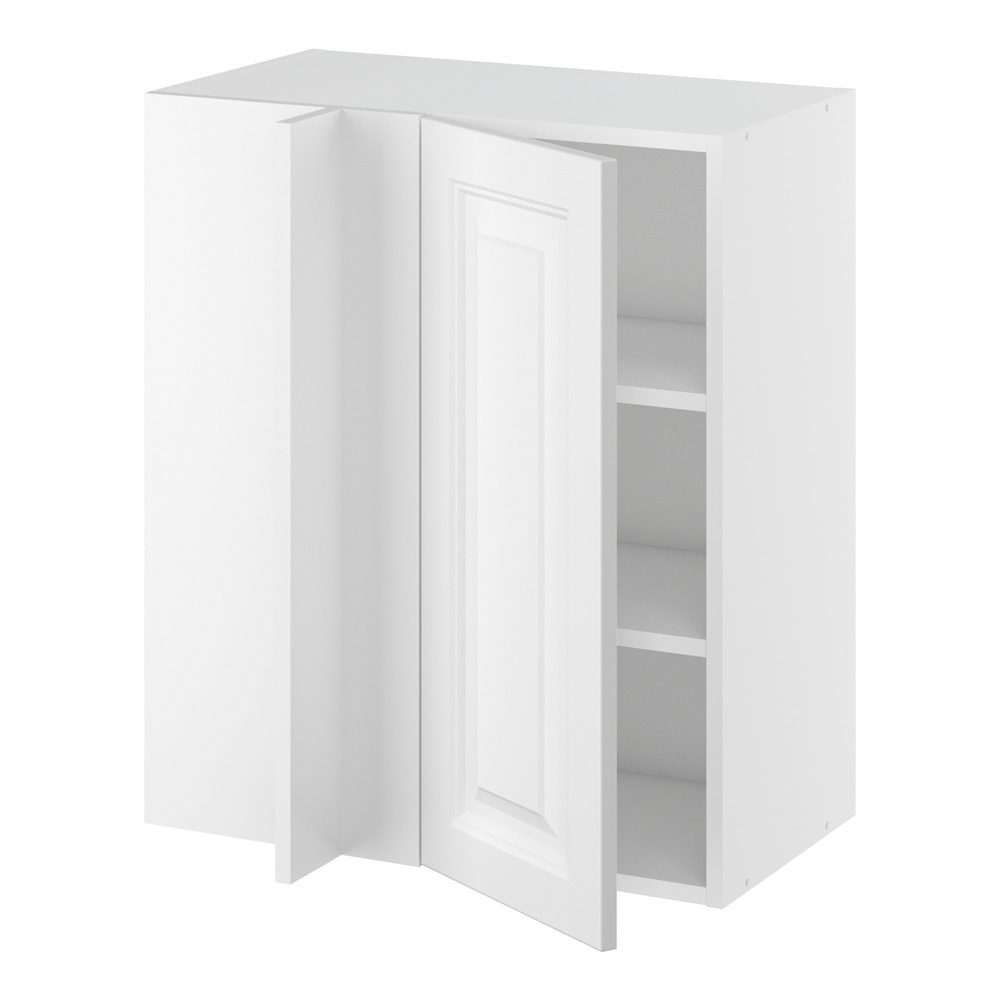 Kitchn Hjørneindstiksoverskab Hylder Og Blændplade 340 Mm Låge 296 Mm Min 640 Mm Fra Væg :704 :320 :600