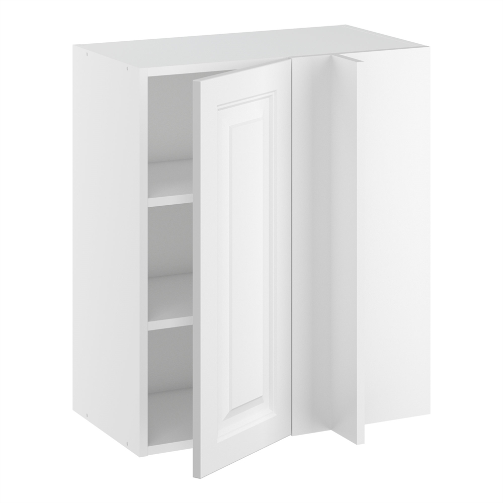 Kitchn Hjørneindstiksoverskab Hylder Og Blændplade 340 Mm Låge 296 Mm Min 640 Mm Fra Væg :704 :320 :600