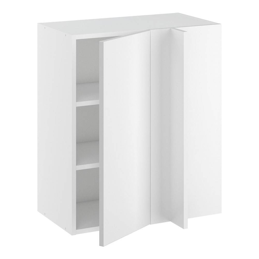 Kitchn Hjørneindstiksoverskab Hylder Og Blændplade 340 Mm Låge 296 Mm Min 640 Mm Fra Væg :704 :320 :600