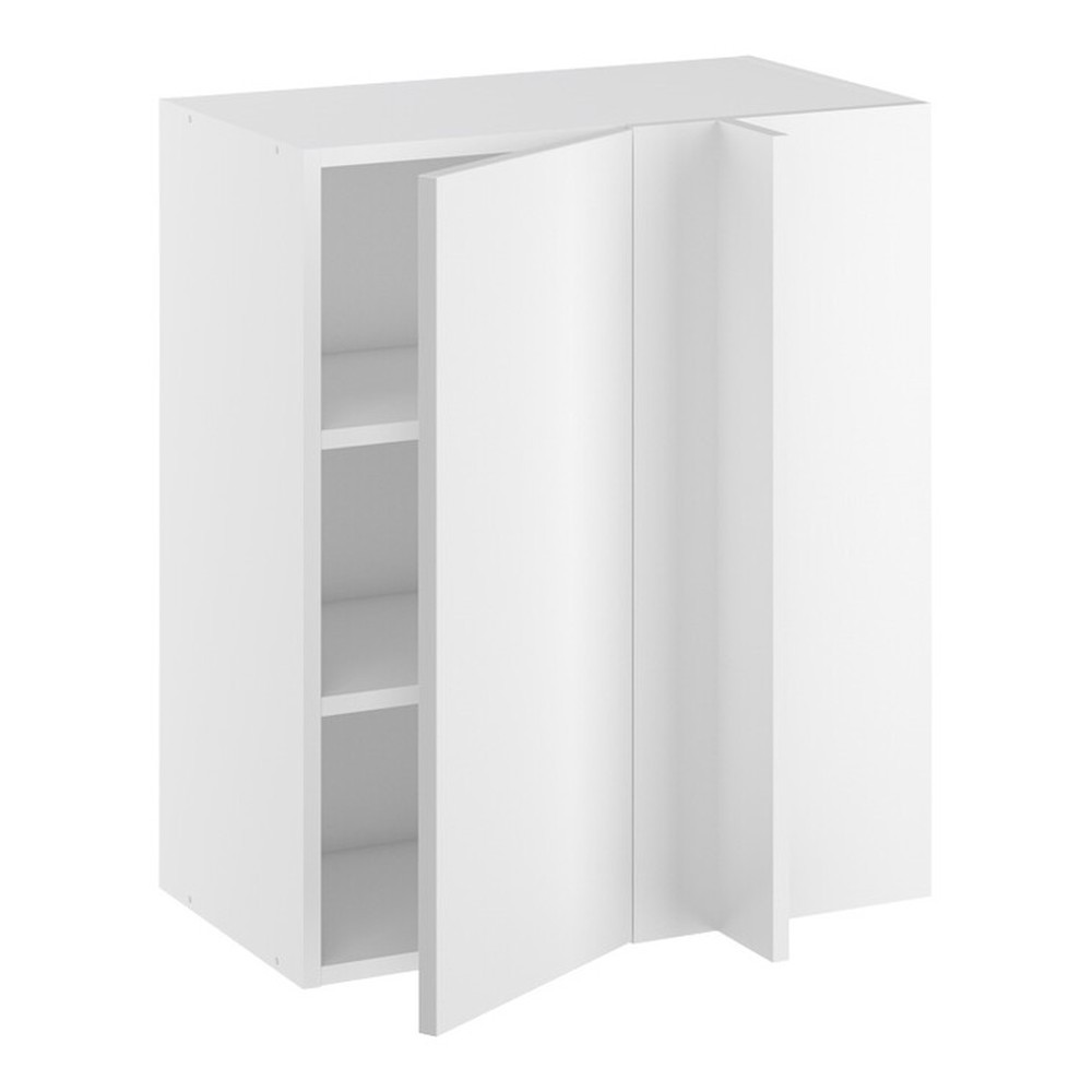 Kitchn Hjørneindstiksoverskab Hylder Og Blændplade 340 Mm Låge 296 Mm Min 640 Mm Fra Væg :704 :320 :600