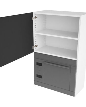 Kitchn Overskab Til Microovn Nichemål 426x576x320 Låge  :444   Blændstk   :896  :320  :600