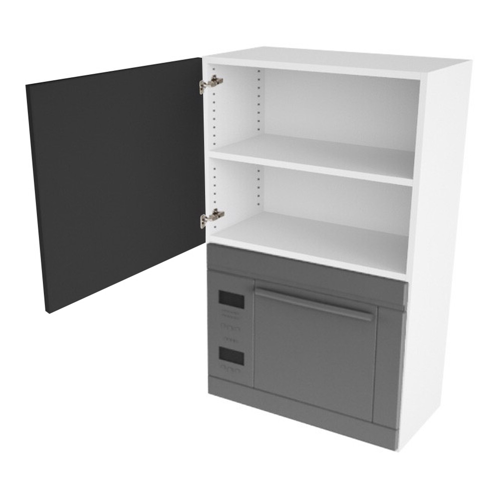 Kitchn Overskab Til Microovn Nichemål 426x576x320 Låge :444 Blændstk :896 :320 :600