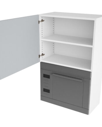 Kitchn Overskab Til Microovn Nichemål 426x576x320 Låge  :444   Blændstk   :896  :320  :600