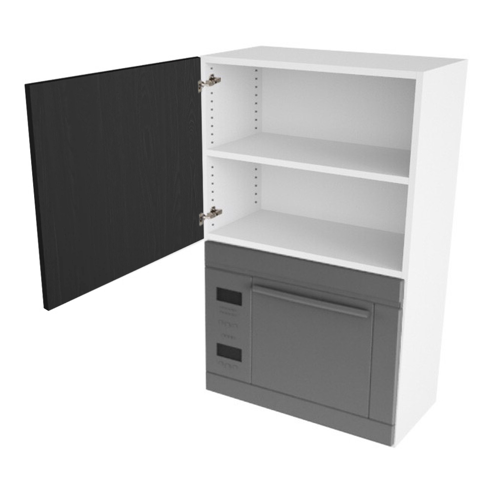 Kitchn Overskab Til Microovn Nichemål 426x576x320 Låge :444 Blændstk :896 :320 :600