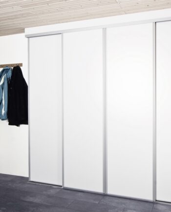 Mogensen Compact Skydelåger På Mål Til Garderobe Med   Låger Total Bredde 200 Til 255 Cm