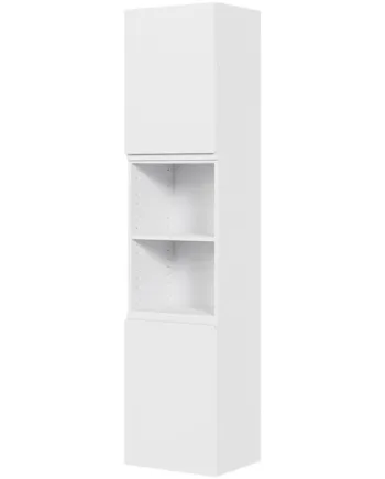 Multi-living Bad Højskab 40 Cm Med   Hylder Og   Låger