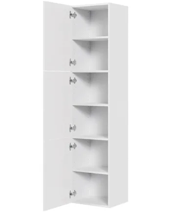 Multi-living Bad Højskab 40 Cm Med   Hylder Og   Låger