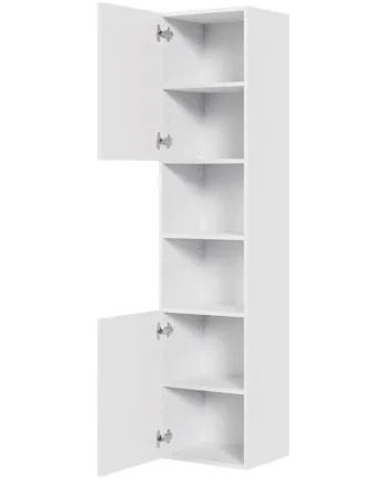Multi-living Bad Højskab 40 Cm Med   Hylder Og   Låger