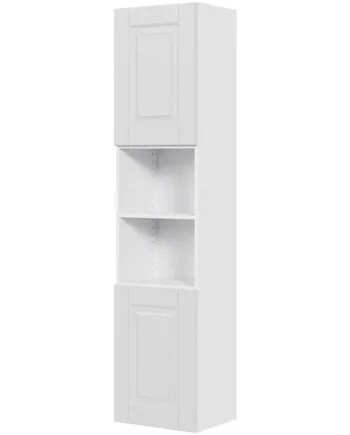 Multi-living Bad Højskab 40 Cm Med   Hylder Og   Låger