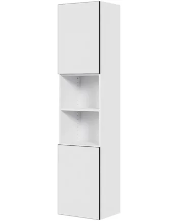 Multi-living Bad Højskab   White Black Line  : 172   Cm  : 32   Cm   Låger Inklusiv   Hylder  Bredde: 40 Cm