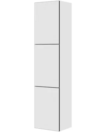 Multi-living Bad Højskab   White Black Line  : 172   Cm  : 32   Cm   Låger Inklusiv   Hylder  Bredde: 40 Cm
