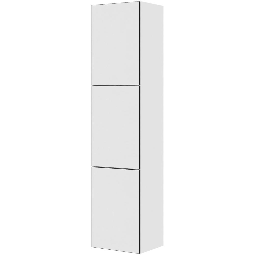 Multi-living Bad Højskab White Black Line : 172 Cm : 32 Cm Låger Inklusiv Hylder Bredde: 40 Cm