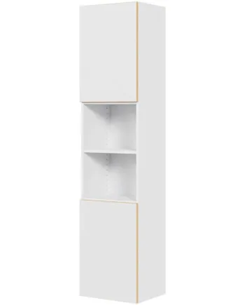 Multi-living Bad Højskab   White Oak Line  : 172   Cm  : 32   Cm   Låger Inklusiv   Hylder  Bredde: 40 Cm