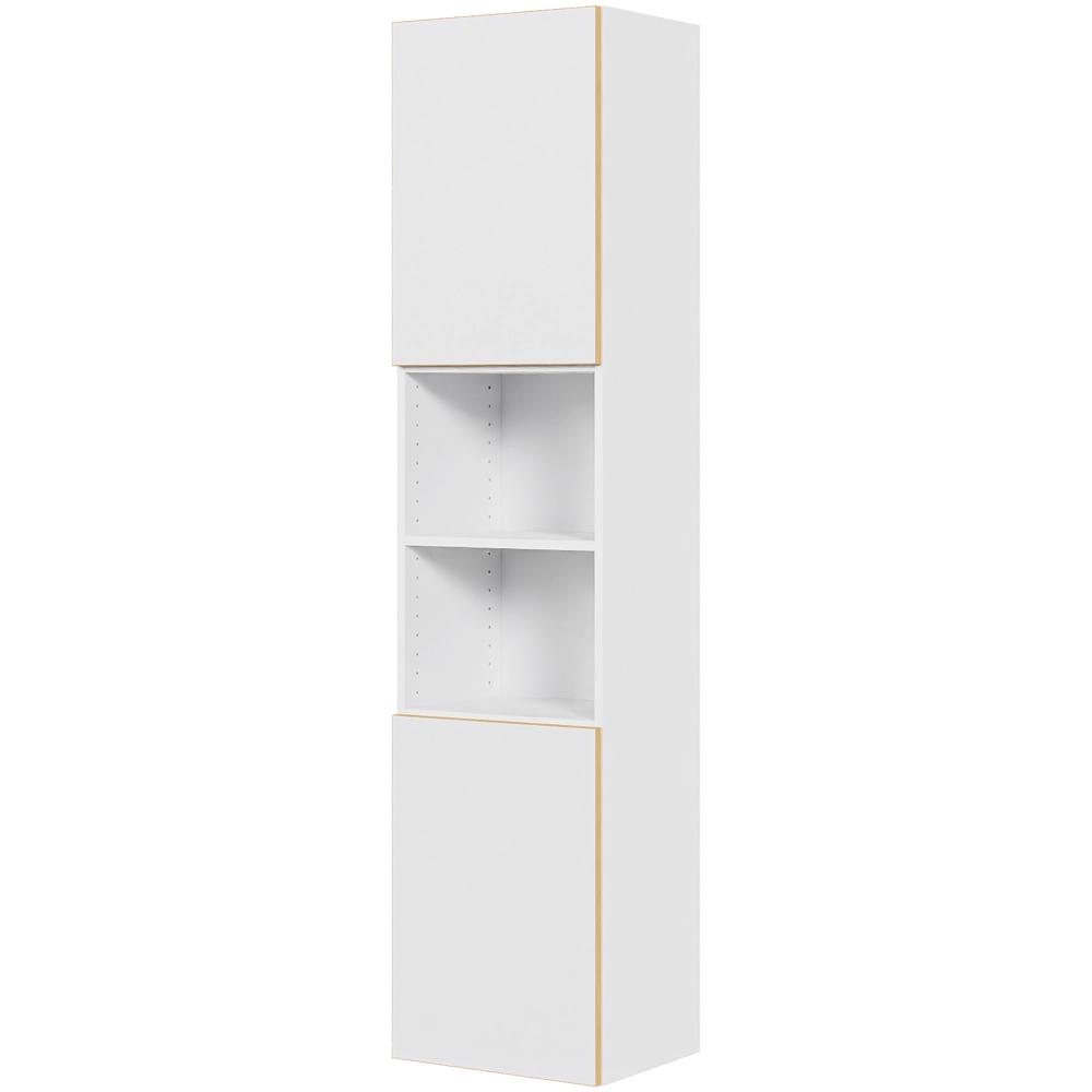 Multi-living Bad Højskab White Oak Line : 172 Cm : 32 Cm Låger Inklusiv Hylder Bredde: 40 Cm