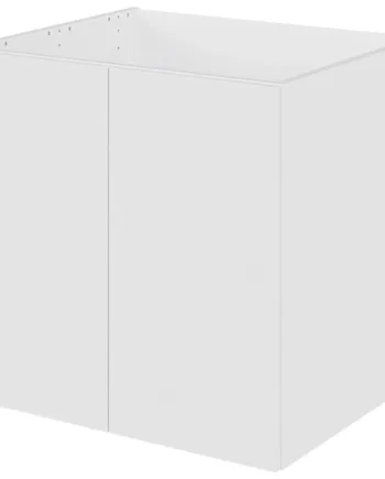 Multi-living Bad Hyldeskab 60 Cm Med Hylde Og   Låger