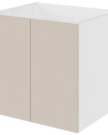 Multi-living Bad Hyldeskab 60 Cm Med Hylde Og   Låger