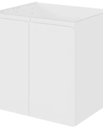 Multi-living Bad Hyldeskab 60 Cm Med Hylde Og   Låger