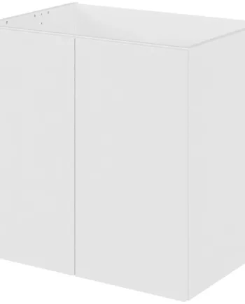 Multi-living Bad Hyldeskab 60 Cm Med Hylde Og   Låger