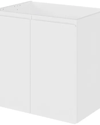Multi-living Bad Hyldeskab 60 Cm Med Hylde Og   Låger