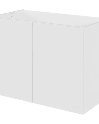 Multi-living Bad Hyldeskab 80 Cm Med Hylde Og   Låger