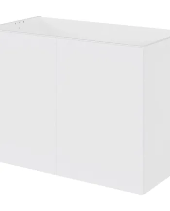 Multi-living Bad Hyldeskab 80 Cm Med Hylde Og   Låger