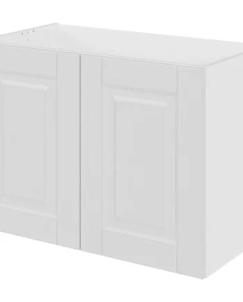 Multi-living Bad Hyldeskab 80 Cm Med Hylde Og   Låger