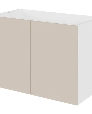 Multi-living Bad Hyldeskab 80 Cm Med Hylde Og   Låger