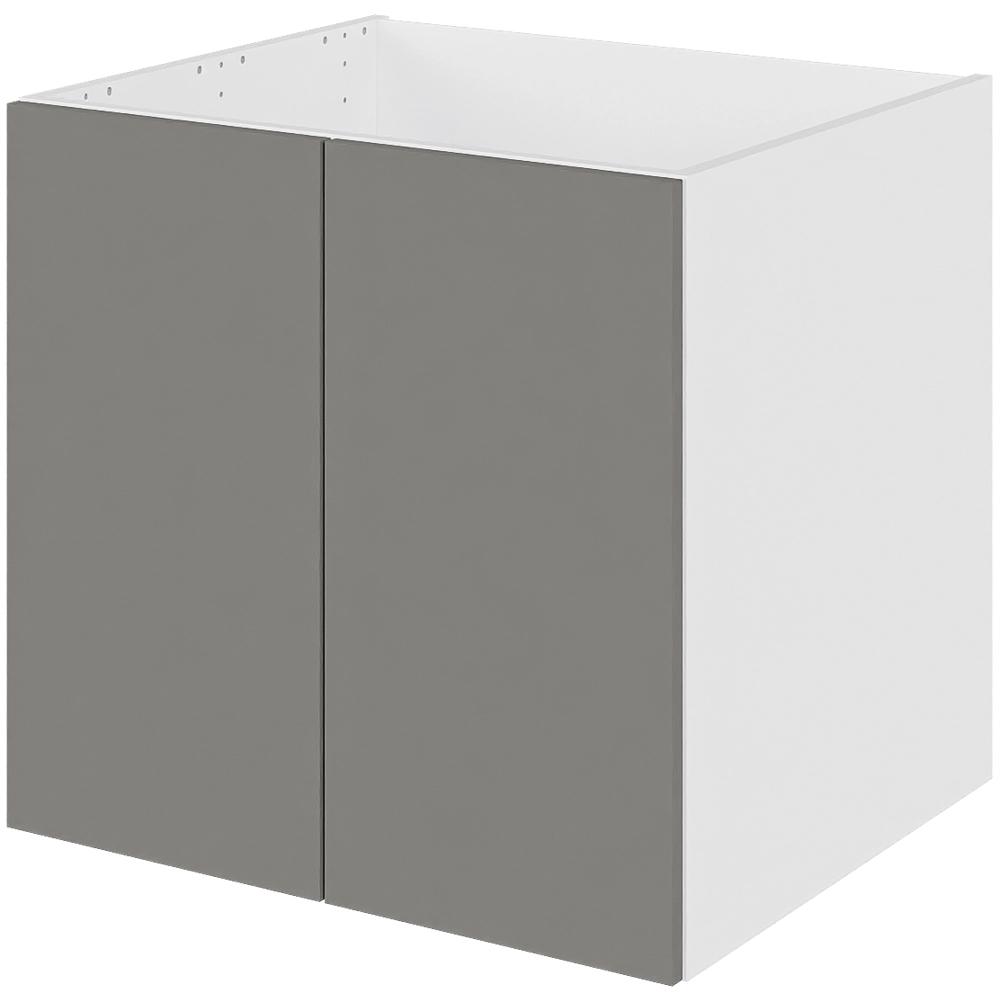 Multi-living Bad Hyldeskab Cibo Grigio Med Låger Bredde: 60 Cm