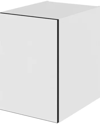 Multi-living Bad Hyldeskab   White Black Line Med   Låge Bredde: 40 Cm