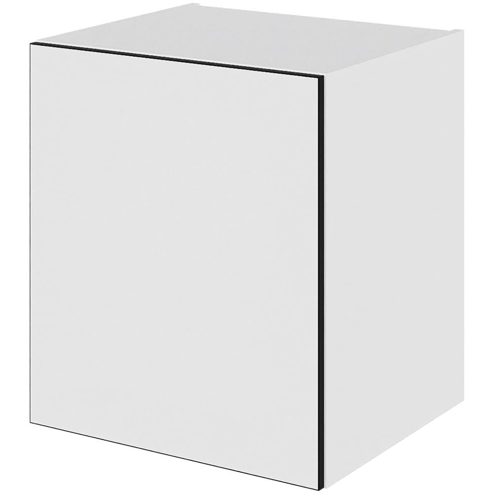 Multi-living Bad Hyldeskab White Black Line Med Låge : 44 Cm Bredde: 50 Cm