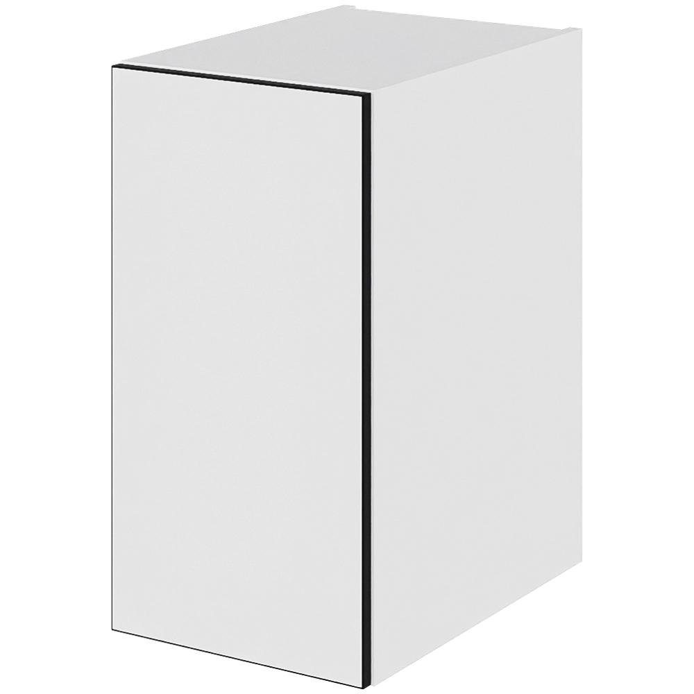 Multi-living Bad Hyldeskab White Black Line Med Låge : 44 Cm Bredde: 30 Cm
