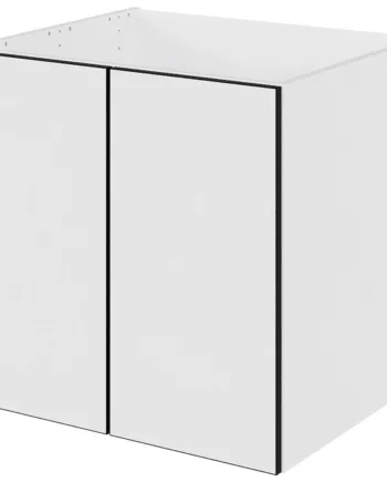Multi-living Bad Hyldeskab   White Black Line Med   Låger Bredde: 60 Cm