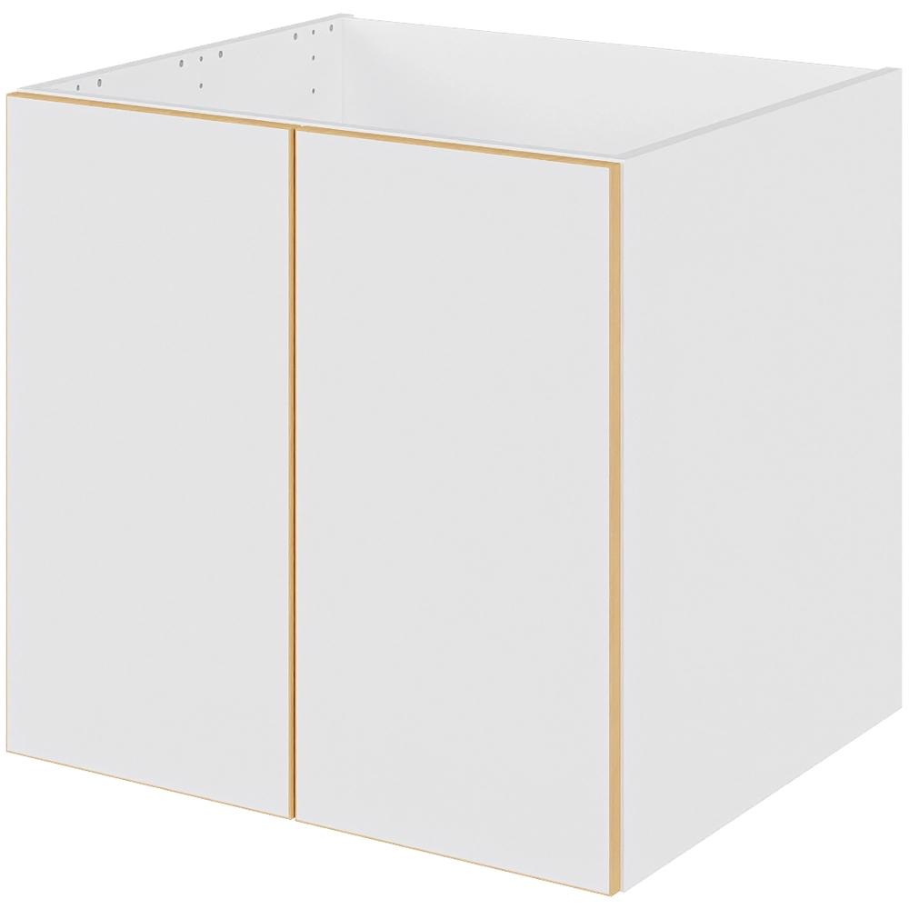 Multi-living Bad Hyldeskab White Oak Line Med Låger Bredde: 60 Cm