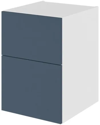 Multi-living Bad Skuffeskab   Cibo Blue  : 57   Cm  : 44   Cm Metalforsag Bredde: 40 Cm