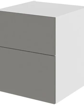 Multi-living Bad Skuffeskab   Cibo Grigio  : 57   Cm  : 51   Cm Fuldudtræk Softluk Bredde: 50 Cm