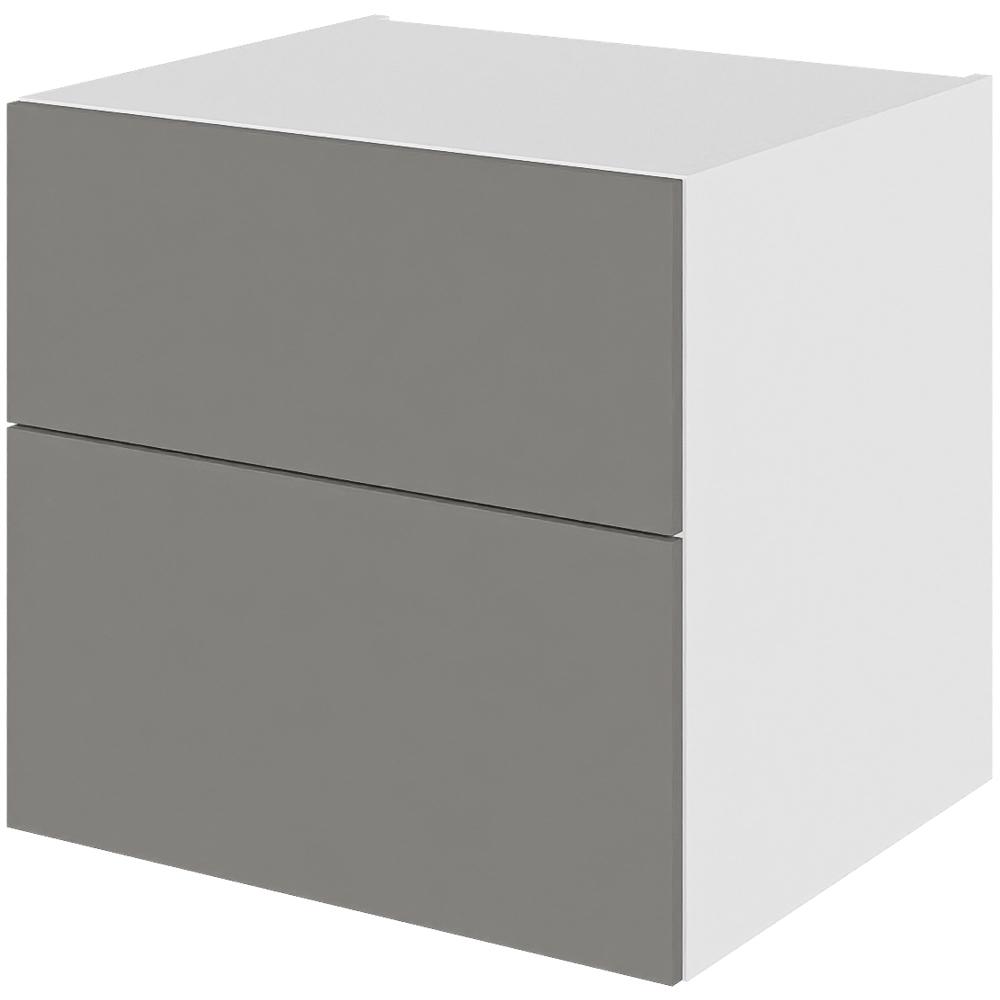 Multi-living Bad Skuffeskab Cibo Grigio : 57 Cm : 51 Cm Fuldudtræk Softluk Bredde: 60 Cm