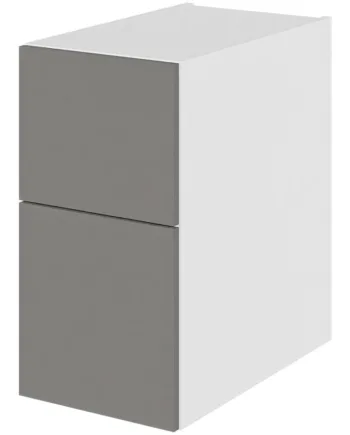 Multi-living Bad Skuffeskab   Cibo Grigio  : 57   Cm  : 51   Cm Fuldudtræk Softluk Bredde: 30 Cm