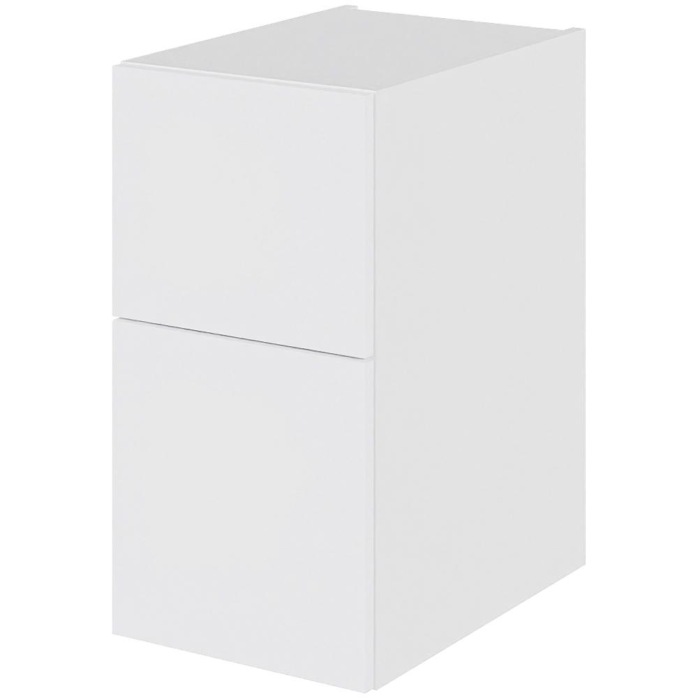 Multi-living Bad Skuffeskab Hvid Front : 57 Cm : 44 Cm Metalforsag Bredde: 30 Cm