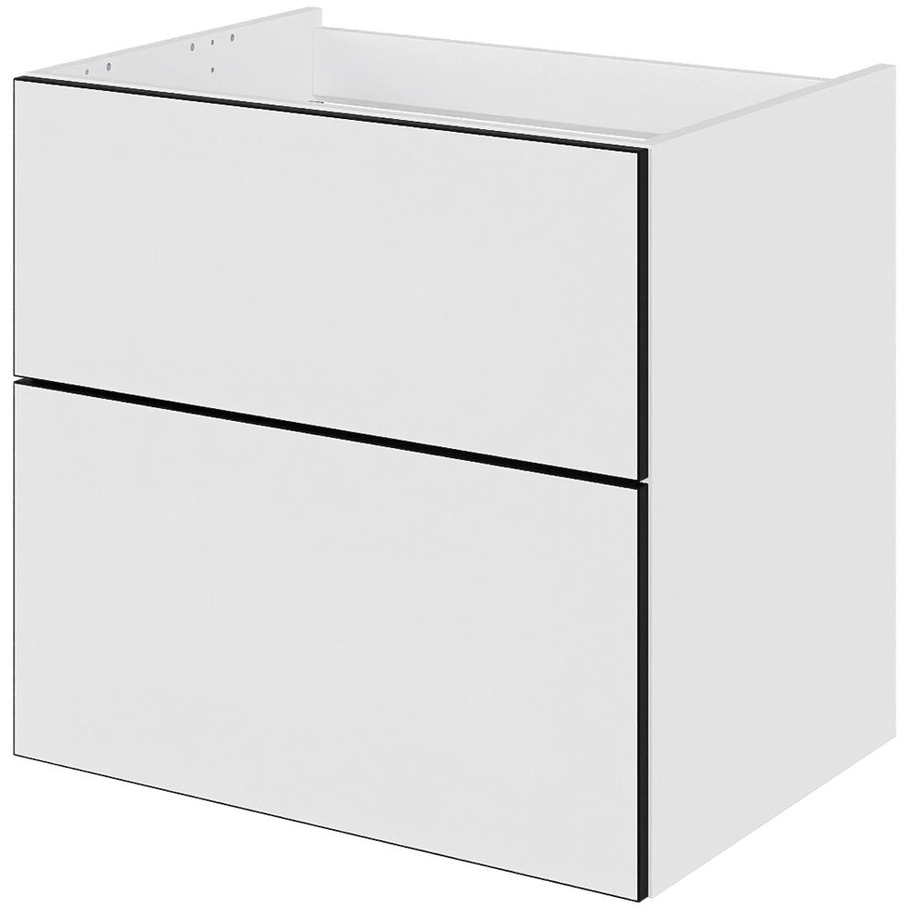 Multi-living Bad Skuffeskab White Black Line : 57 Cm : 44 Cm Metalforsag Bredde: 60 Cm