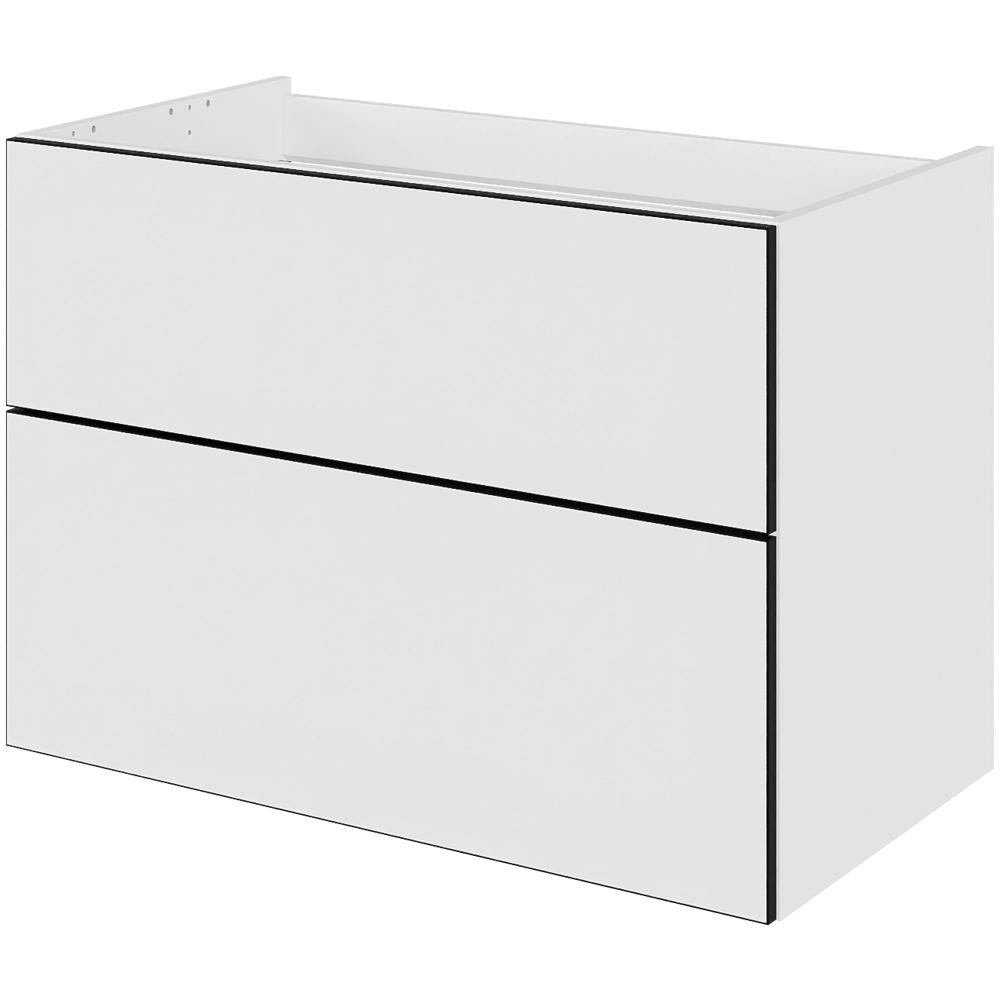Multi-living Bad Skuffeskab White Black Line : 57 Cm : 44 Cm Metalforsag Bredde: 80 Cm