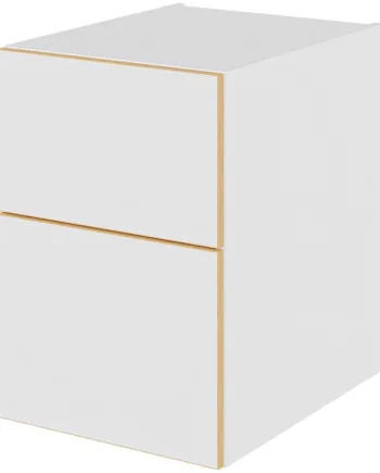 Multi-living Bad Skuffeskab   White Oak Line  : 57   Cm  : 51   Cm Fuldudtræk Softluk Bredde: 40 Cm