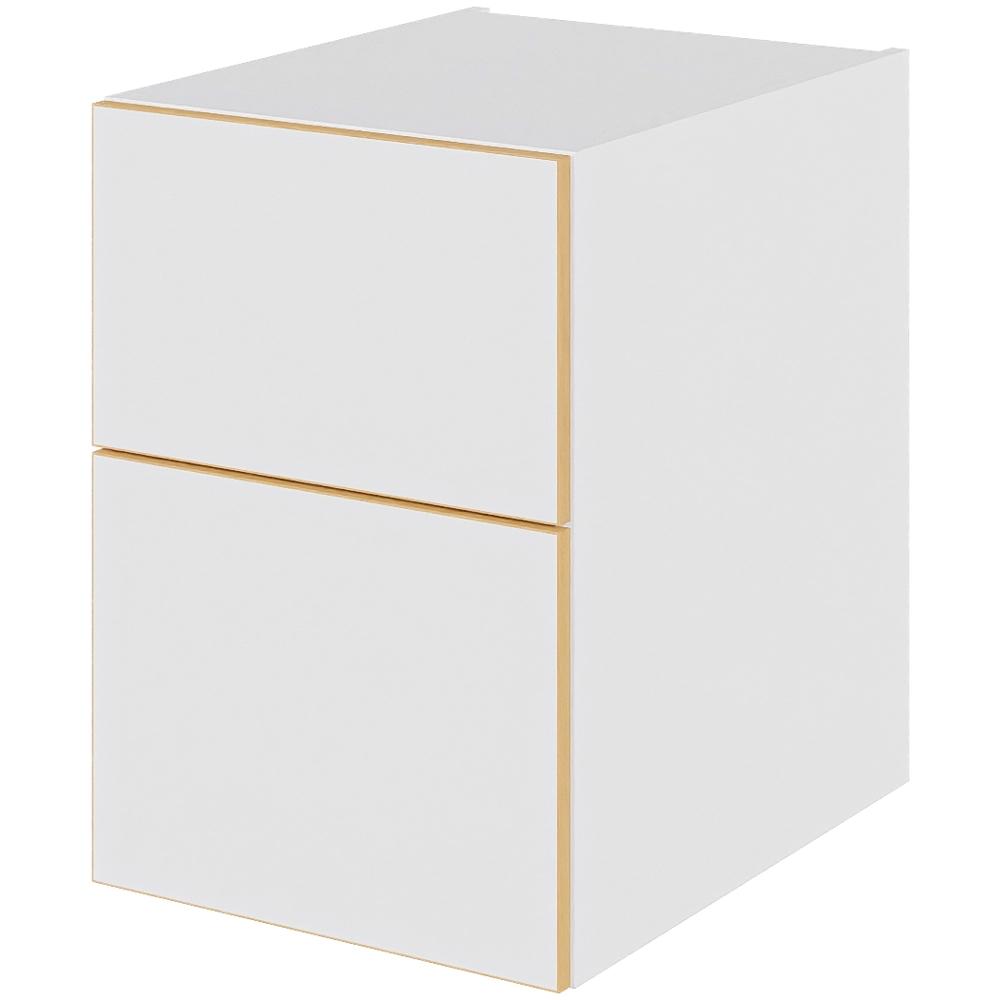 Multi-living Bad Skuffeskab White Oak Line : 57 Cm : 51 Cm Fuldudtræk Softluk Bredde: 40 Cm