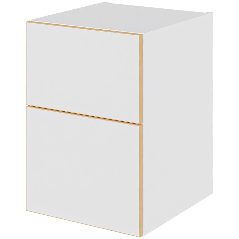 Multi-living Bad Skuffeskab White Oak Line : 57 Cm : 44 Cm Metalforsag Bredde: 40 Cm