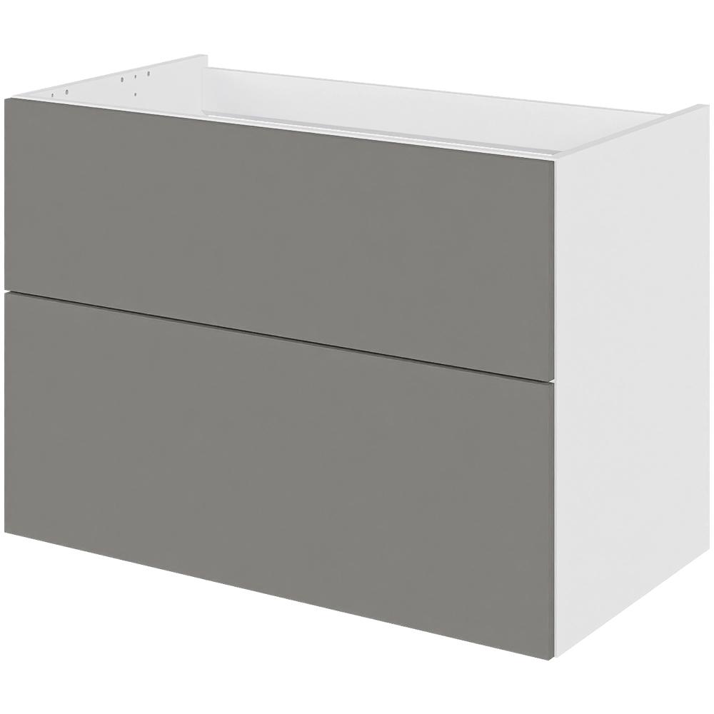 Multi-living Bad Vaskeskab Cibo Grigio : 57 Cm : 44 Cm Fuldudtræk Softluk Bredde: 80 Cm