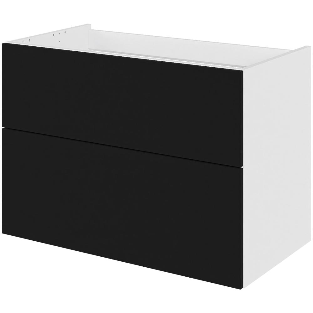 Multi-living Bad Vaskeskab Cibo Nero : 57 Cm : 44 Cm Fuldudtræk Softluk Bredde: 80 Cm