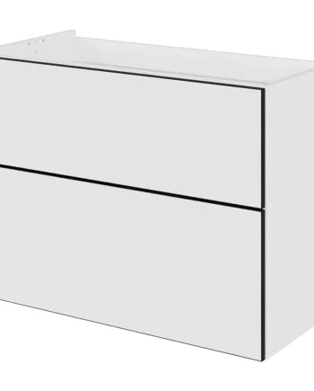 Multi-living Bad Vaskeskab   White Black Line  : 57   Cm  : 44   Cm Fuldudtræk Softluk Bredde: 80 Cm