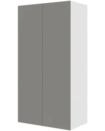 Multi-living Bøjle Højskab   Cibo Grigio  : 195   Cm  : 60   Cm Inklusiv   Hylde Samt   Oval Bøjlestang Bredde: 100 Cm