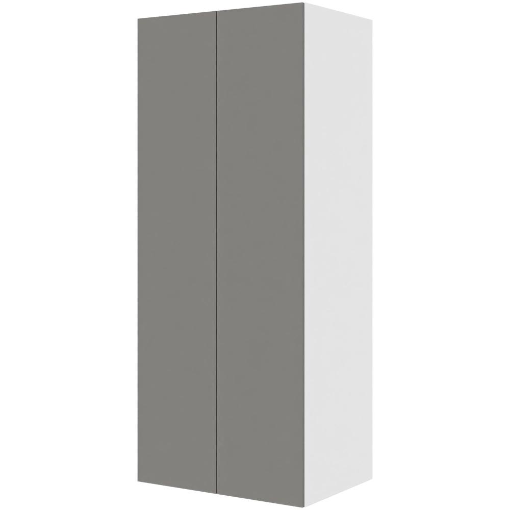 Multi-living Bøjle Højskab Cibo Grigio : 195 Cm : 60 Cm Inklusiv Hylde Samt Oval Bøjlestang Bredde: 80 Cm